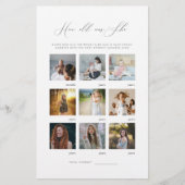 Minimalistisch Hoe oud was ze Vrijgezellenfeest sp (Voorkant)