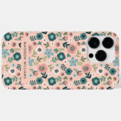 Minimalistisch Hoesje-Mate voor bewerkbare inscrip Case-Mate iPhone Case (Achterkant (horizontaal))