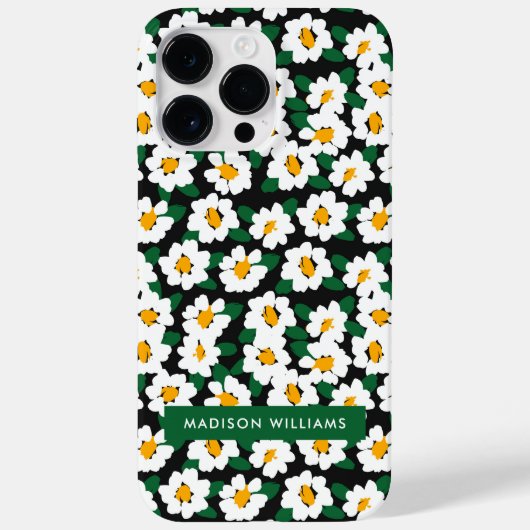 Minimalistisch Hoesje-Mate voor bewerkbare inscrip Case-Mate iPhone Case (Achterkant)