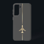 Minimalistisch Hoesje van de Aviation Samsung Gala Samsung Galaxy Hoesje<br><div class="desc">Minimalistisch Hoesje van de Luchtvaartmaatschappij Samsung Galaxy S21</div>