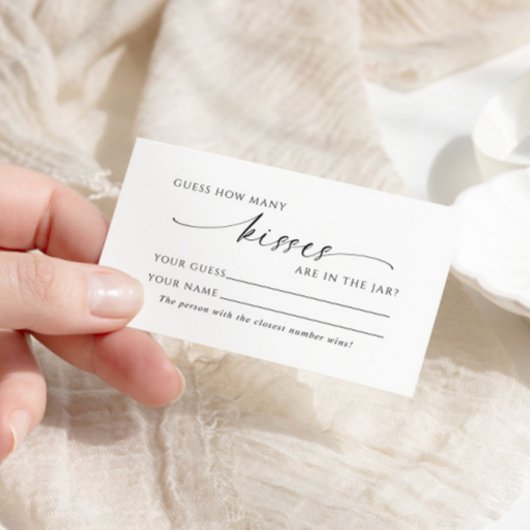 Minimalistisch Hoeveel Kussen Douche Game Card Plaatskaartje