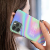 Minimalistisch hologram Rainbow Gepersonaliseerde Case-Mate iPhone Case