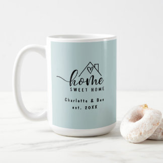 Minimalistisch Home Sweet Home Gepersonaliseerd Ni Koffiemok