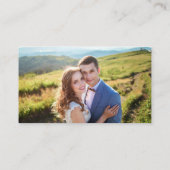 Minimalistisch homohuwelijk RSVP Website QR Code F Informatiekaartje (Achterkant)