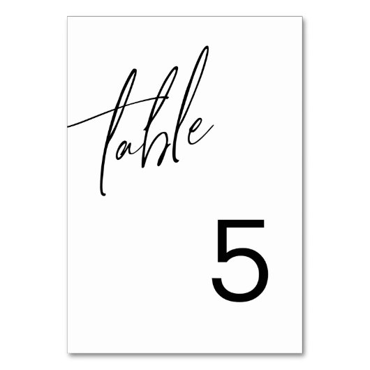 Minimalistisch huwelijk kaart (Voorkant)