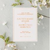 Minimalistisch huwelijk sparen de Datum Kaart