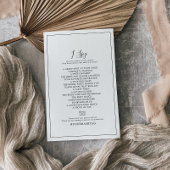 Minimalistisch I Spy Weduwfoto Scavenger Hunt Game Flyer