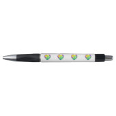 Minimalistisch ik hou van je regenbooghart waterve pen (Voorkant)