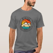 Minimalistisch in de openlucht Medford Massachuset T-shirt (Voorkant)