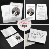 Minimalistisch in liefdevol geheugen begrafenis ga gastenboek