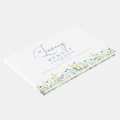 Minimalistisch in liefdevolle herinnering begrafen gastenboek (Hoek)