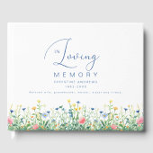 Minimalistisch in liefdevolle herinnering begrafen gastenboek (Voorkant)