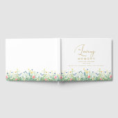 Minimalistisch in liefdevolle herinnering begrafen gastenboek (Volledig)