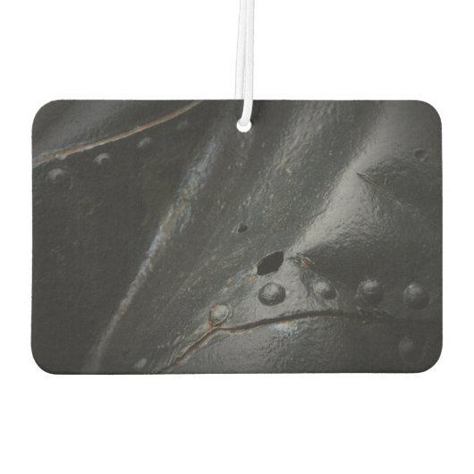 Minimalistisch industrieel zwart metaal luchtverfrisser (Achterkant)