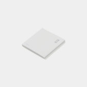 Minimalistisch ingenieursstudie/ Donkere academici Post-it® Notes (Schuin)