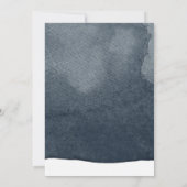 Minimalistisch Ink Wash Baby shower per Mail Kaart (Achterkant)