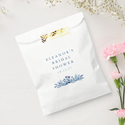 Minimalistisch inktbotanisch Vrijgezellenfeest met Bedankzakje (Gezegeld)