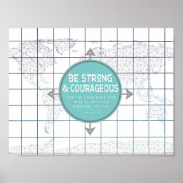 Minimalistisch Inspirerend scripts koppelen Poster