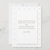 Minimalistisch Jubileum Save The Date (Achterkant)