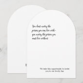 Minimalistisch Kaart (Voorkant / Achterkant)