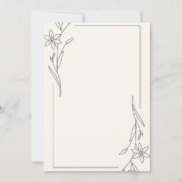 minimalistisch kaart