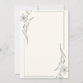 Minimalistisch Kaart