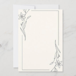 minimalistisch kaart