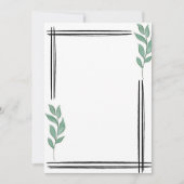 minimalistisch kaart (Voorkant)