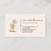 Minimalistisch keramisch keramisch pottenbakkerij visitekaartje (Achterkant)