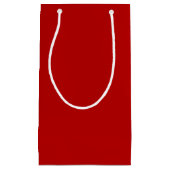 Minimalistisch kerry Red Crimson, vast elegant Klein Cadeauzakje (Voorkant)