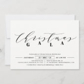 Minimalistisch kerst voor bedrijven, feestdag kaart (Voorkant)