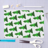 Minimalistisch kerstboompatroon voor de verkuiling tissuepapier (Craft)