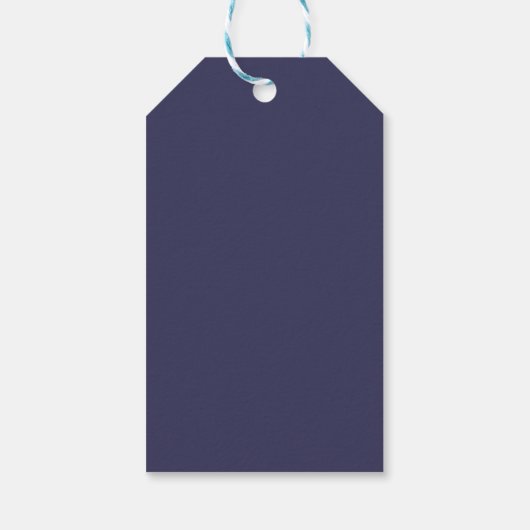 Minimalistisch kerstcadeau label cadeaulabel (Achterkant)