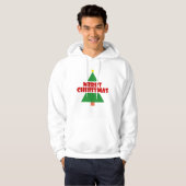 Minimalistisch kerstfeest hoodie (Voorkant volledig)