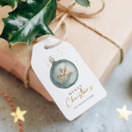 Minimalistisch kerstfeest in de winter van Cozy Cadeaulabel