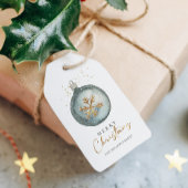 Minimalistisch kerstfeest in de winter van Cozy Cadeaulabel