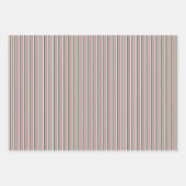 Minimalistisch Kerstfeest in Roze & Groen Inpakpapier Vel (Voorkant 3)