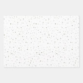 Minimalistisch kerstgroendennengeschenk inpakpapier vel (Voorkant 2)