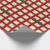 Minimalistisch kerstinpakpapier cadeaupapier (Hoek)