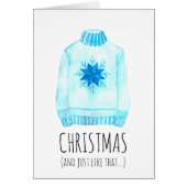 Minimalistisch Kerstmis... en zo ineens (Voorkant)