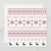 Minimalistisch kerstontwerpbedrijf Kerstmis Feestdagenkaart (Voorkant / Achterkant)