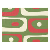 Minimalistisch kerstpatroon uit de midden-eeuwse r tafelkleed (Voorkant (Horizontaal))