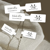 Minimalistisch Ketting Jewerly Foldover Barbell La Sticker