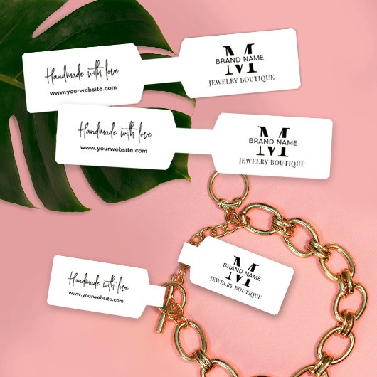 Minimalistisch Ketting Jewerly Foldover Barbell La Sticker