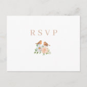 Minimalistisch klassiek rsvp-briefkaart uitnodiging briefkaart (Voorkant)