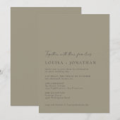 Minimalistisch klassieker van de klassieke usty Ol Kaart (Voorkant / Achterkant)