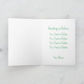 MINIMAListisch klavertje vier Ierland All Purpose Kaart (Binnen)