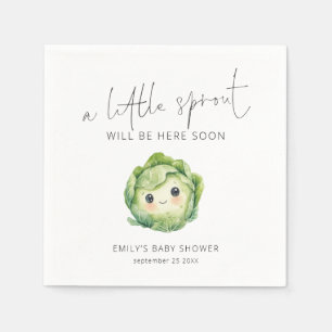 minimalistisch klein spruiten plantaardig Baby sho Servet