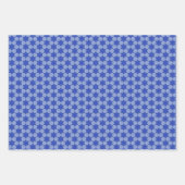 Minimalistisch kleine zespuntige sterren geometris inpakpapier vel (Voorkant 3)