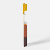 Minimalistisch kleurenpalet met strepen iPhone hoesje (Linkerkant)